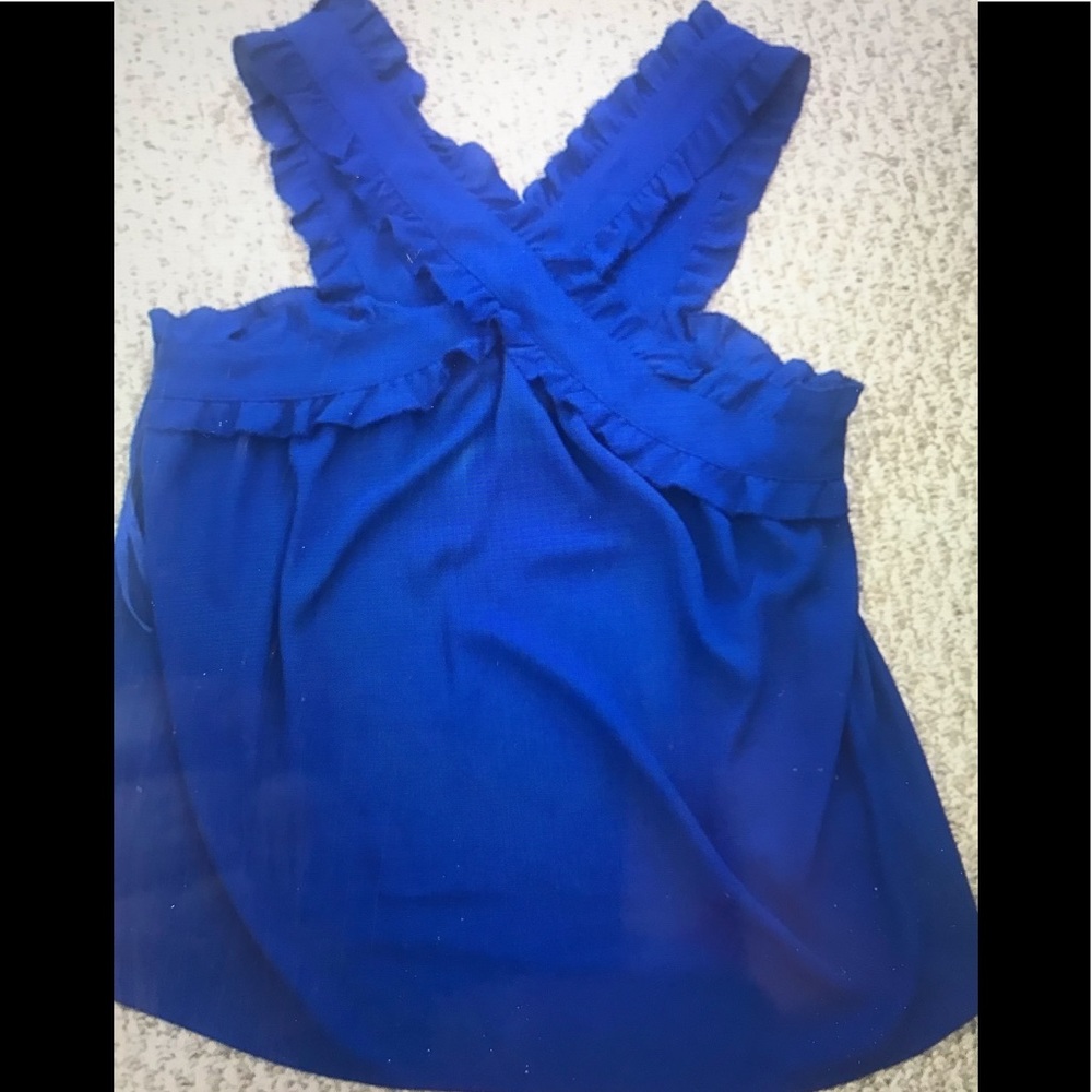 J Crew Cross Neck tank size 8